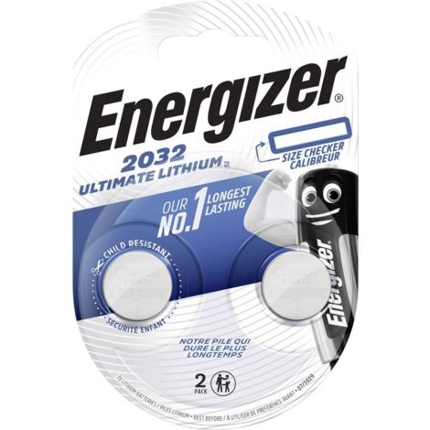 Energizer Cr2032 2 Pezzi Lithium Performance