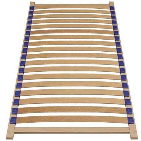 Topeshop Struttura letto LINO legno naturale 90x200 cm (1/4)