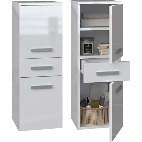 Colonna bagno Nel V DDS, BIANCO LUCIDO