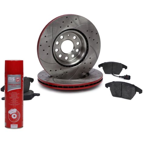SET DISCHI E PASTIGLIE FRENO ANTERIORI SPORT-EXTREME AUDI, SEAT, SKODA, VW 202521581 (1/4)