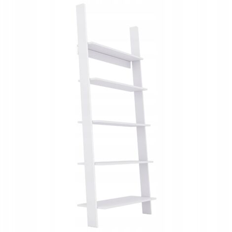 Scaffale a scala 189x85x29cm per fiori, bianco (1/3)