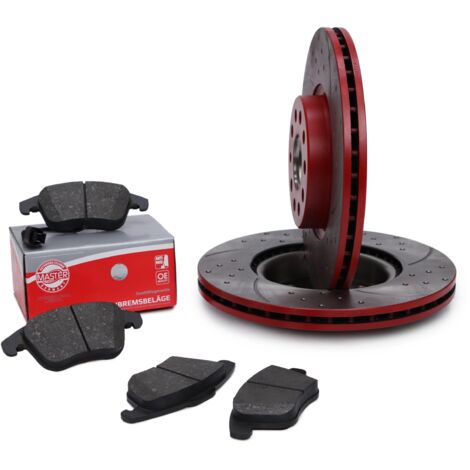 SET DISCHI E PASTIGLIE FRENO ANTERIORI SPORT-EXTREME AUDI, SEAT, SKODA, VW (1/5)