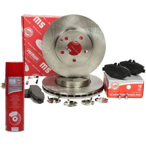 SET DISCHI E PASTIGLIE FRENO ANTERIORI MERCEDES-BENZ CLASSE E (W211), Piattaforma/Telaio (VF211),
