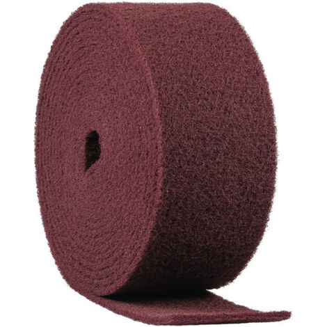 Rotolo di vello abrasivo NRO 400 L.10m P.115mm verde scuro finissimo KLINGSPOR