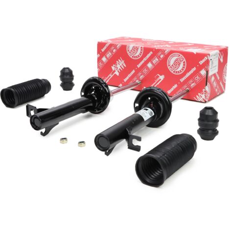KIT AMMORTIZZATORI + tamponi di fine corsa "MS" anteriori FORD FIESTA V, MAZDA 2 1.25-1.6 11.01-12.10