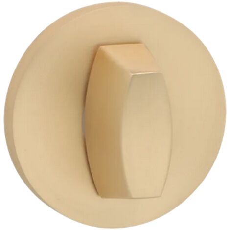 Rosette rotonde per WC per maniglie porte interne, oro, MALAGA