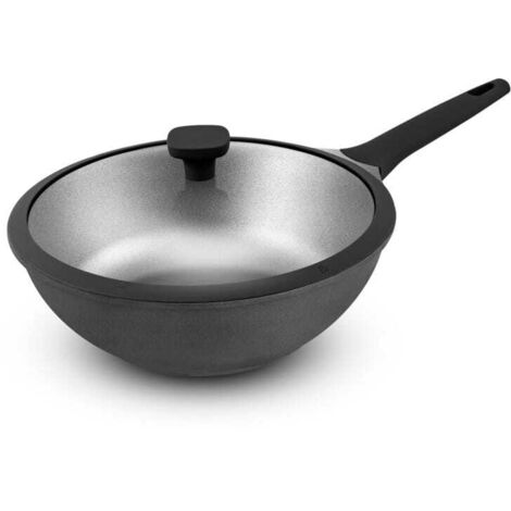 Wok 28cm con rivestimento antiaderente CHAMBORD28 TITANE