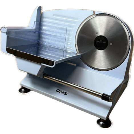 Affettatrice in acciaio per pane e salumi 400W DMS AS-400 BL (1/5)