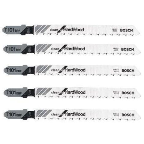 2608634235 - Set 5 lame per seghetto alternativo T 101 BRF Clean for Hard Wood