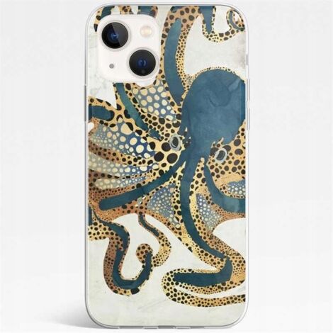 Custodia Octopus per iPhone 14 Plus, TPU, Blu (1/3)
