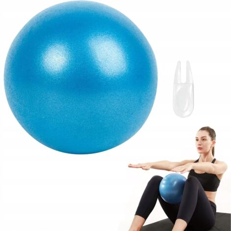 Pilates Ball 25 cm - per yoga, fitness e ginnastica, Blu