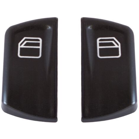 Mercedes Vito II / Viano (W639) 03-15 coperture per pulsanti degli alzacristalli nel pannello SINISTRO, set da 2 pezzi