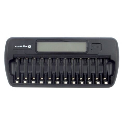 Caricabatterie everActive NC-1200 - Caricatore ibrido NiMH per batterie AA e AAA (1/3)