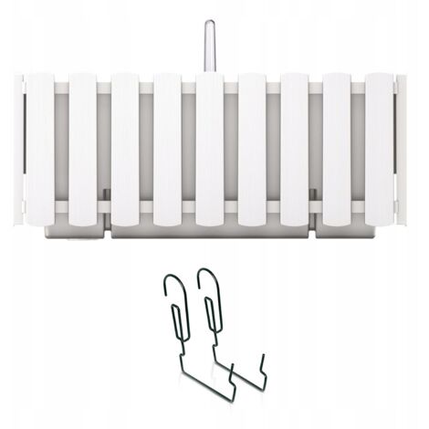 Box da balcone Boardee Fencycase 400W Bianco