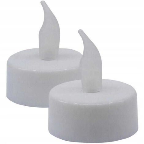 Set di 2 candele tealight a LED, senza fiamma (1/5)