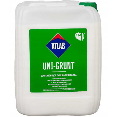 Atlas Emulsione primer ad asciugatura rapida Uni-Grunt 10 L