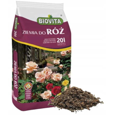 Rose Soil 20L Substrato specializzato con perlite