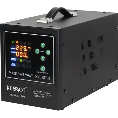Convertitore di alimentazione di emergenza KEMOT PROsinus1000-LFP4 12V 230V 1000VA/700W
