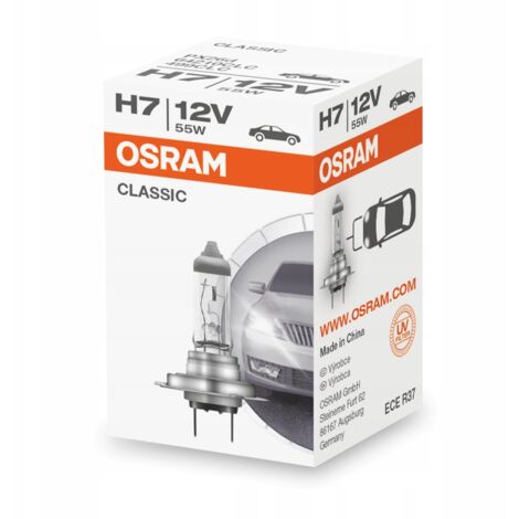 Lampadina alogena Osram Classic H7 12V 55W PX26D