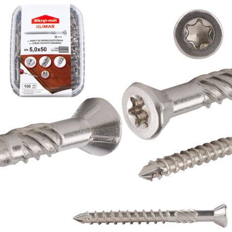 Viti per pavimenti e terrazze INOX A2 WN 5.0x050