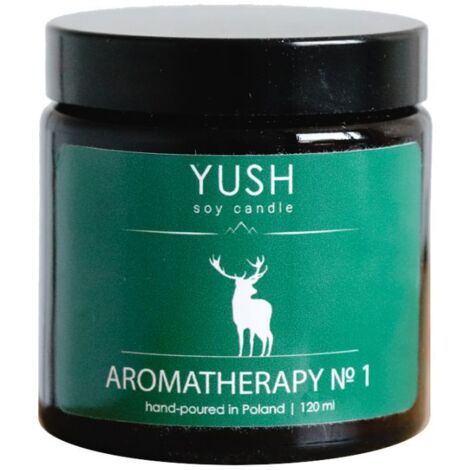 Aromaterapia n. 1 - Candela di soia - 120 ml
