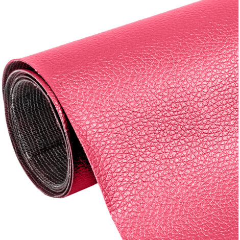 Toppa autoadesiva in pelle 50x137 cm Rosa