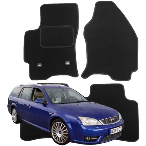 Tappetini in velluto per Ford Mondeo MK3 2000-2007 tergicristalli per auto B