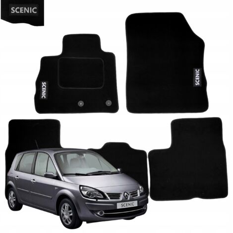 Tappetini in velluto per Renault Scenic II 2003-2009 tergicristalli HAFT B