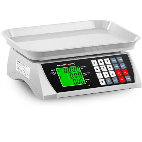 Bilancia contapezzi con memoria e funzione di conteggio pezzi SBS-PW-301CA 30 kg / 1 g