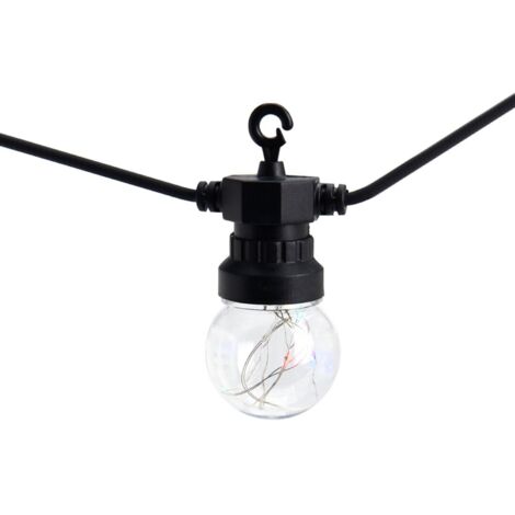 Ghirlanda LED per Esterni RGB da 10 Lampadine Mariola 7.5m RGB (1/2)