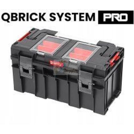 QBRICK SYSTEM PRO 500 Profi con scomparti e coperchio, cassetta degli attrezzi 14l
