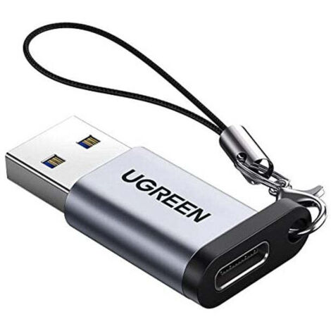 Adattatore ugreen da usb a 30 a usb c - grigio
