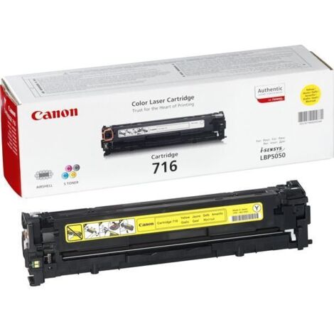 Cartuccia toner Canon CRG 716 (1977B002), gialla (1/5)