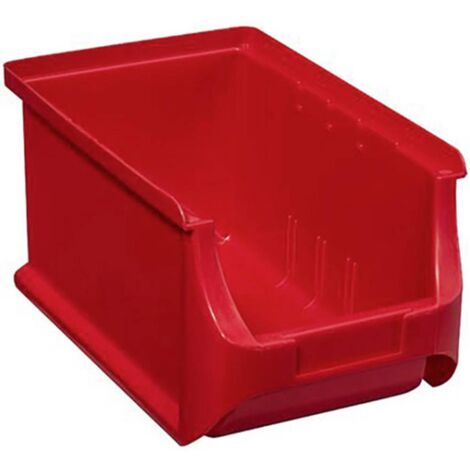 Contenitore di stoccaggio professionale-Plus L235xP150xH125mm PP rosso