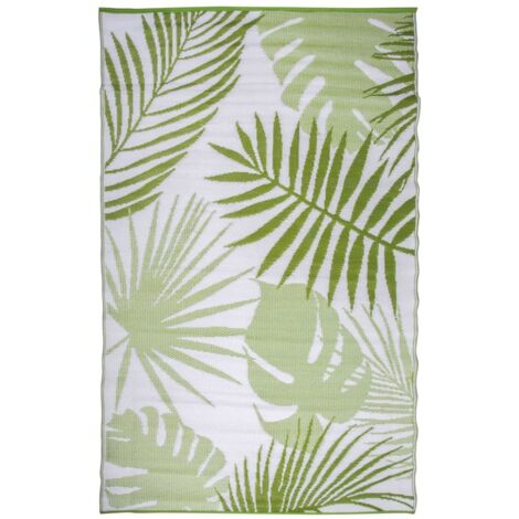 Tappeto da Esterno 241x152 cm Foglie Tropicali OC22 Esschert Design