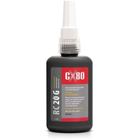 Colla anaerobica CX80 RC20G 10ml verde - Montaggio cuscinetti e anelli Pro+