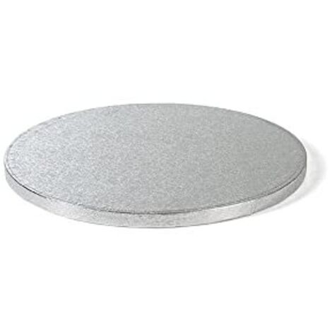 Base per torta rotonda SPESSA Argento 30 cm (1/3)