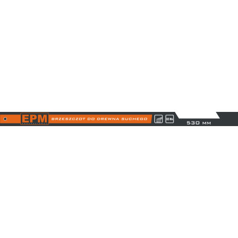 Lama per sega ad arco per legno secco 530 mm - E-550-5653 (1/2)
