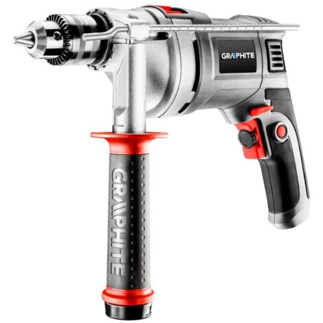 Trapano a percussione da 850 W, mandrino con chiave da 13 mm, 0-3000 giri/min - T 58G728 (1/2)