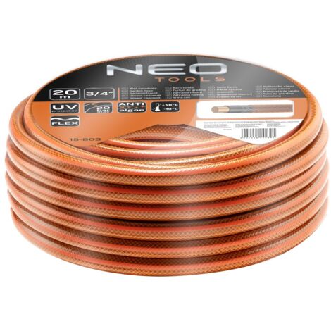 Tubo da giardino da 3/4" x 20 m, NEO economico a 4 strati (1/3)
