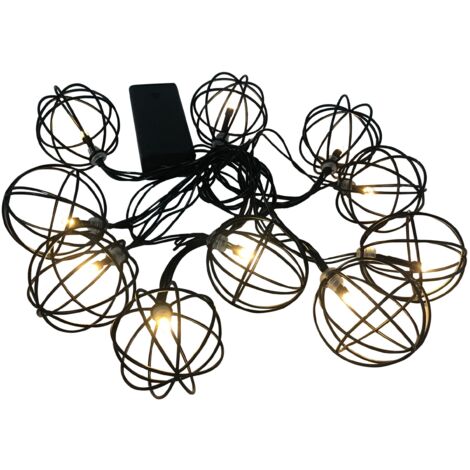 Ghirlanda da giardino a LED Viborg Goldlux 312860, alimentata a batteria. (1/5)