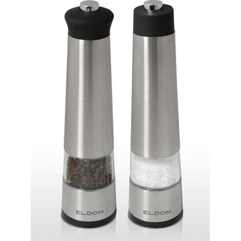 Set di 2 macina sale e pepe elettrici Eldom ZMP4. (1/5)