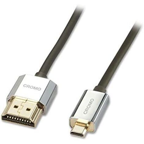 Cavo HDMI Lindy Cromo Slim ad alta velocità, 0,5 m, 41680 (1/5)
