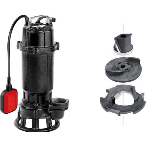 Pompa per acque reflue con trituratore (sistema di taglio) 750W YT-85350 yato