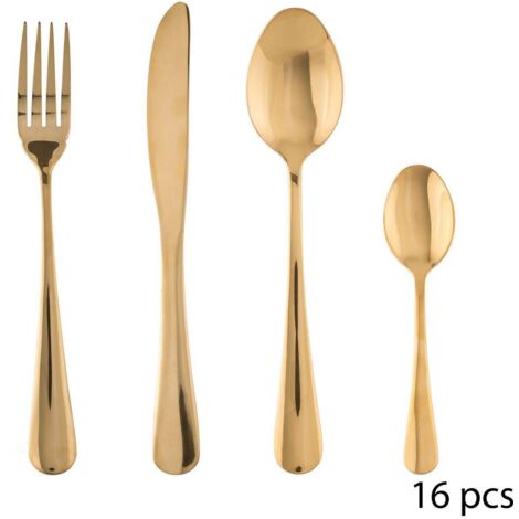 Set di lavandini d oro da 16 pezzi - Sg secret de gourmet (1/3)