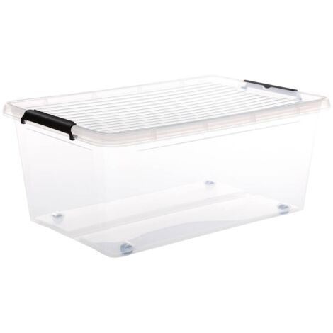 Contenitore in plastica da 40 litri con ruote (1/3)