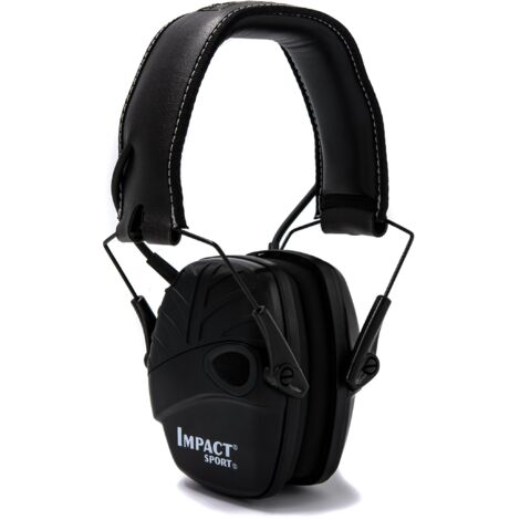 Cuffie sportive Howard Leight Impact, nere - originali (1/4)