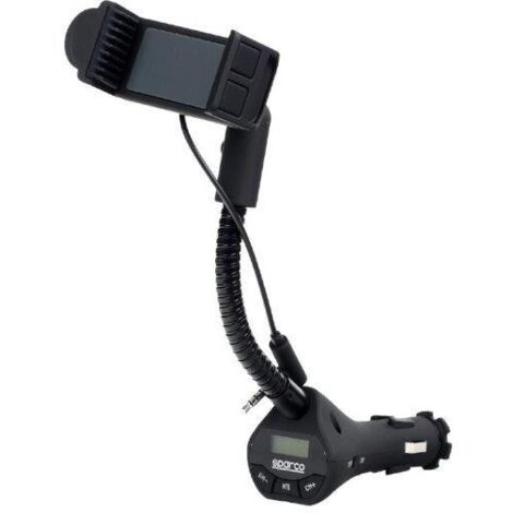 Supporto con trasmettitore FM e kit vivavoce Sparco SPC5100 (1/3)