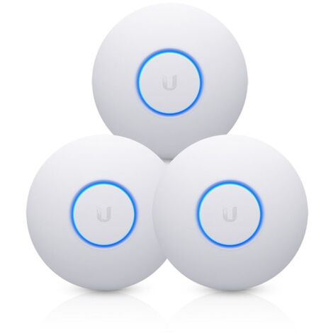 Ubiquiti Networks UniFi nanoHD Access Point Wi-Fi 6 1733 Mbit/s Bianco con Alimentazione PoE incluso (Kit da 3) (1/5)