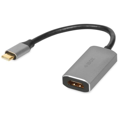 Adattatore USB-C con HDMI Ibox IACF4K ArgentatoIbox (1/4)